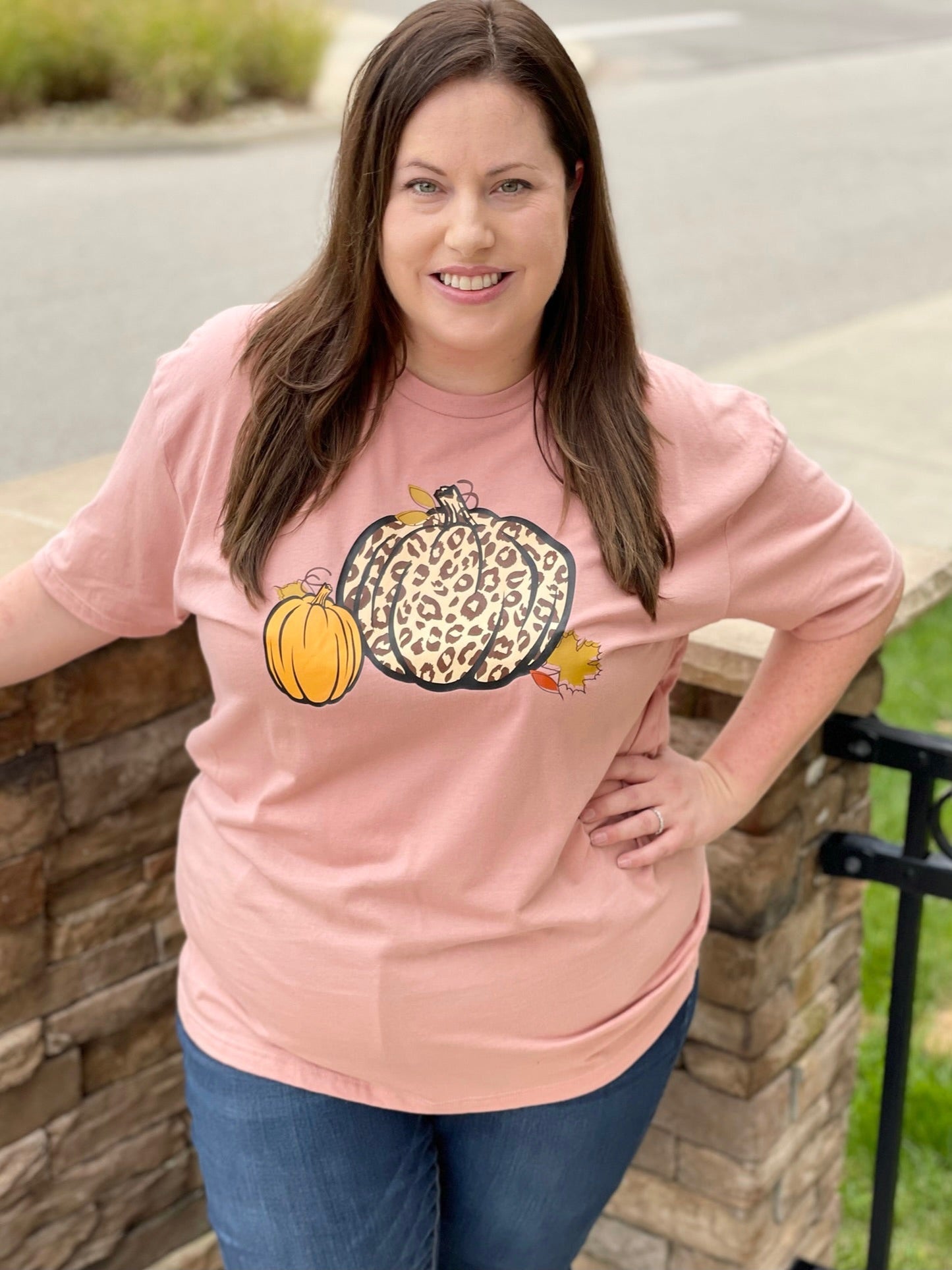 My Leopard Pumpkin Graphic Tee